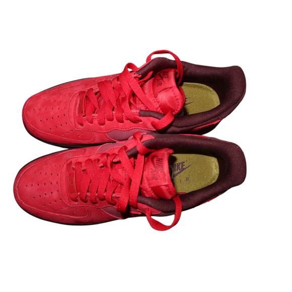 Nike Air Force 1' 07 Red Burgundy Crush Men's 7.5 - Picture 2 of 8